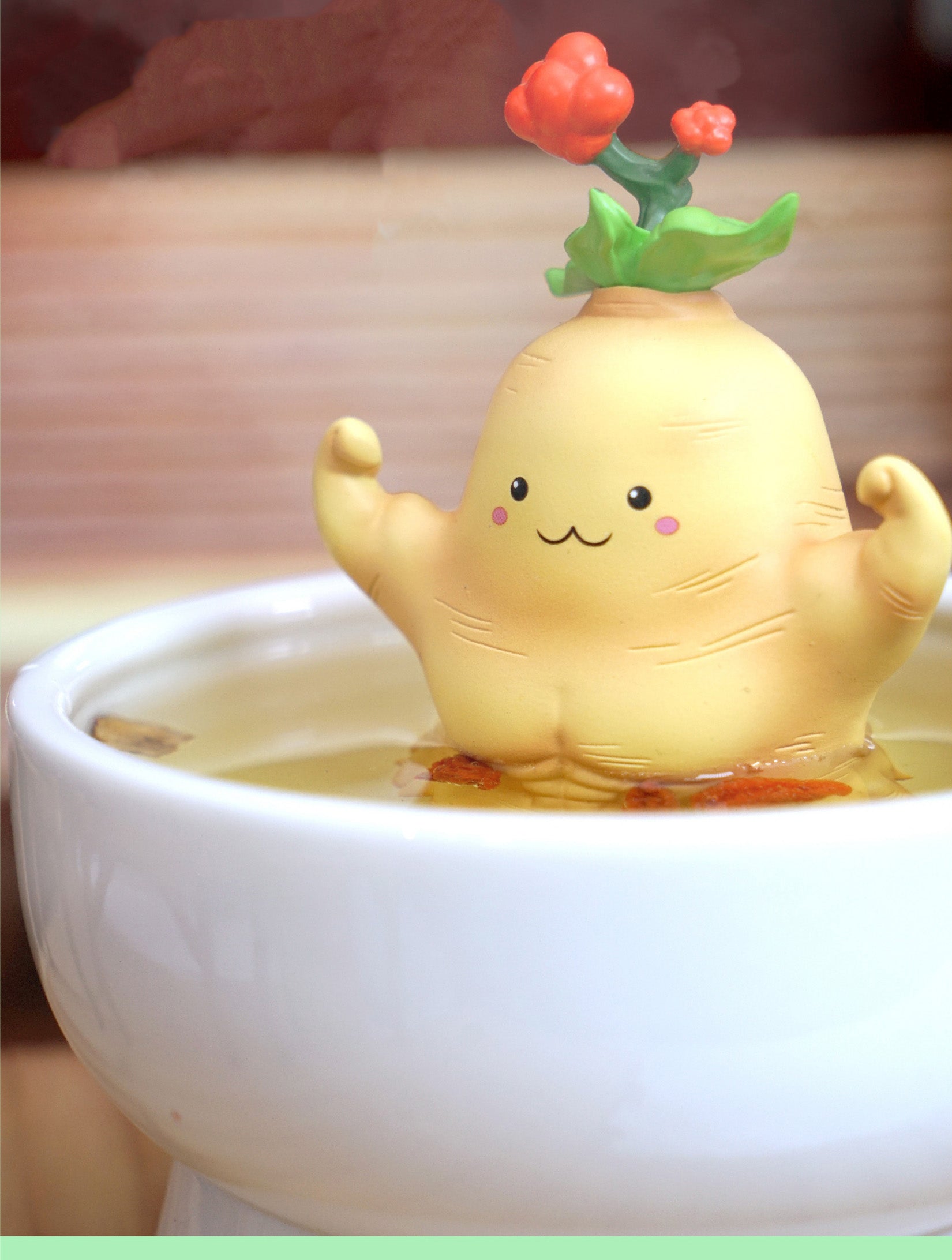 Ginseng Doll Model Creative Figure