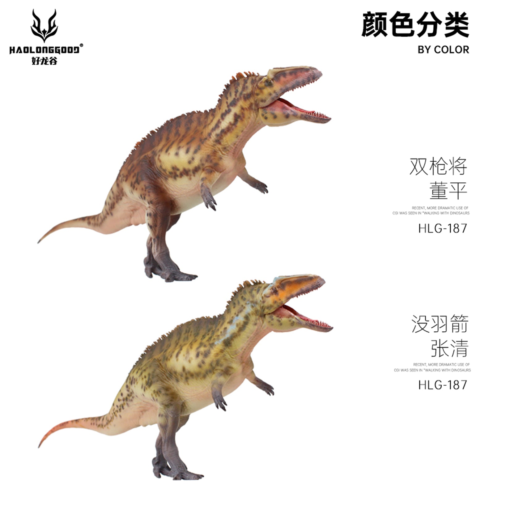 HAOLONGGOOD 1:35 Scale Acrocanthosaurus Model