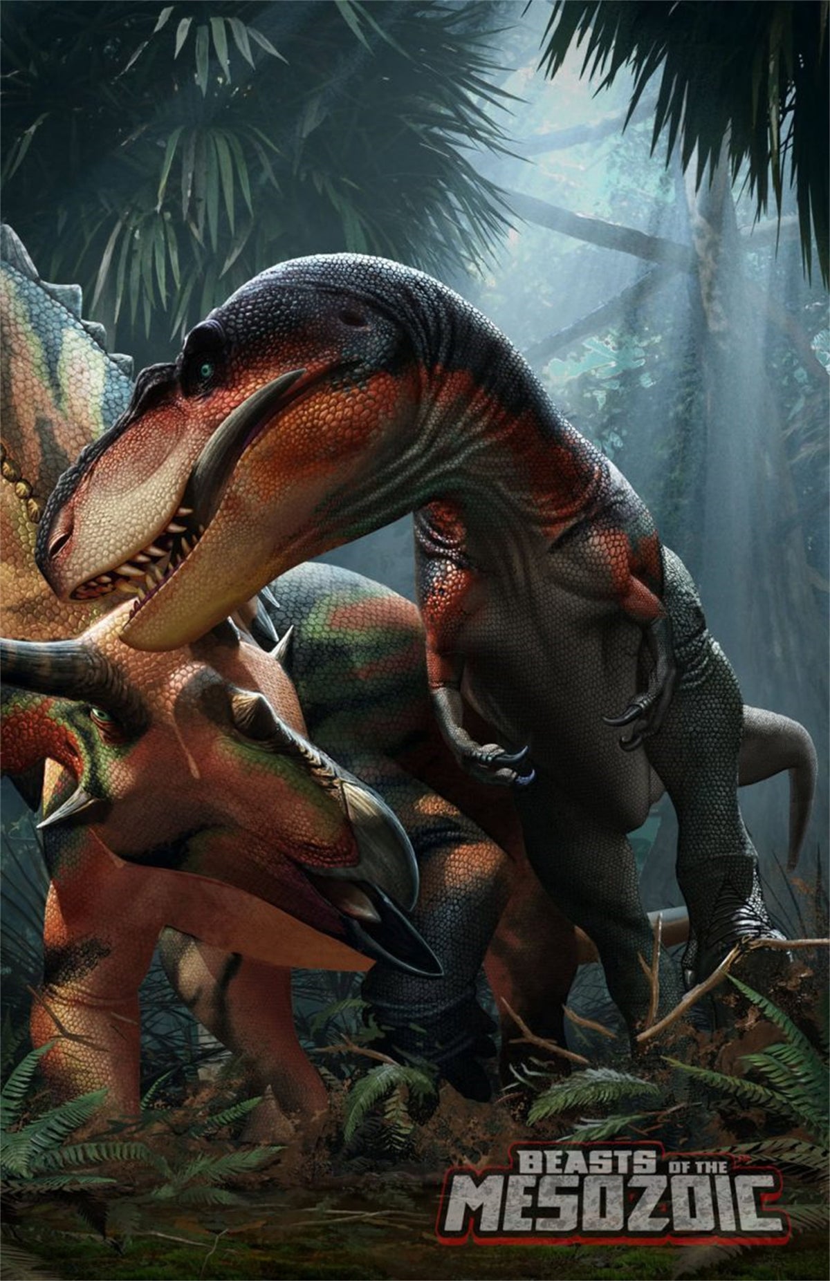 Tiere des Mesozoikums: Wollhaarmammut (Mammuthus primigenius) – Actionfigur im Maßstab 1:18