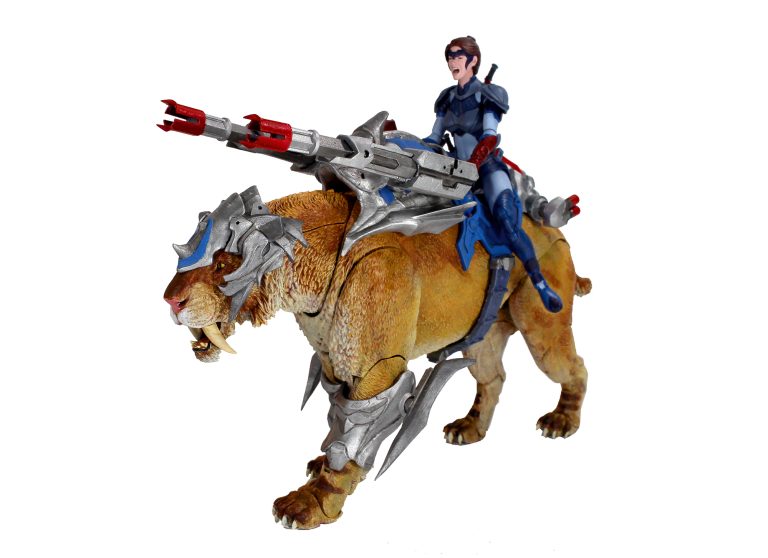 Beasts of the Mesozoic Smilodon Helina Cyberzoic Exclusive action figure