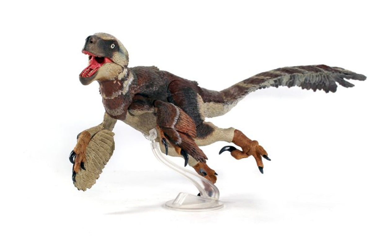 Beasts of the Mesozoic Utahraptor ostrommaysi Brown 1/18th scale action figure