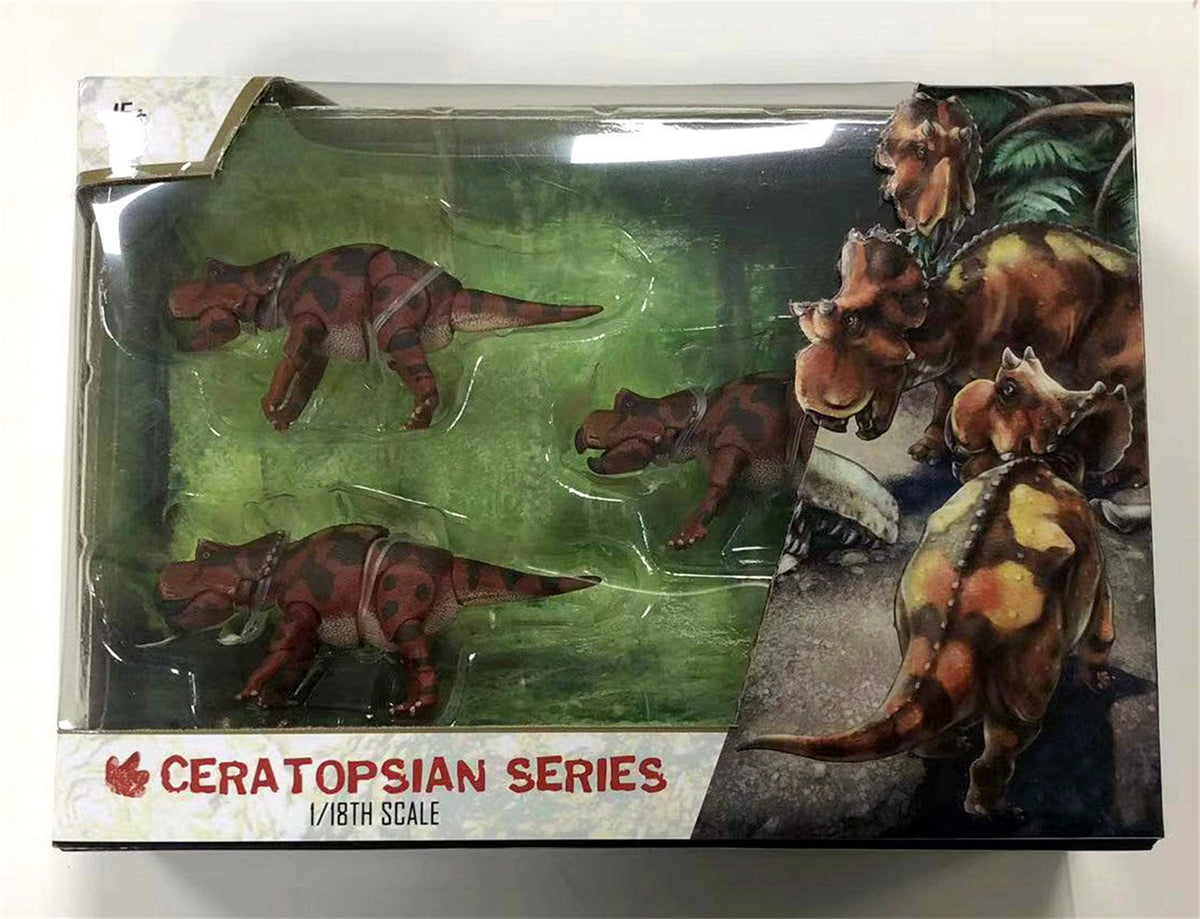 Beasts of the Mesozoic Baby Diabloceratops 3 Pack 1/18th scale action figure