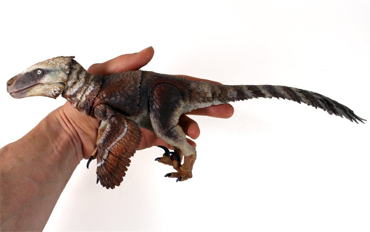 Beasts of the Mesozoic Utahraptor ostrommaysi Brown 1/18th scale action figure