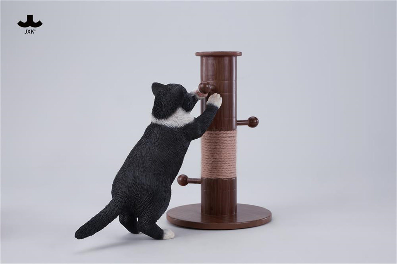 JXK Kung Fu Cat Resin Figure Collectible Statue Decor