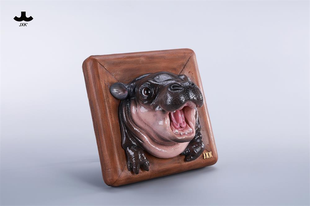 JXK Baby Hippos Photo frame Model