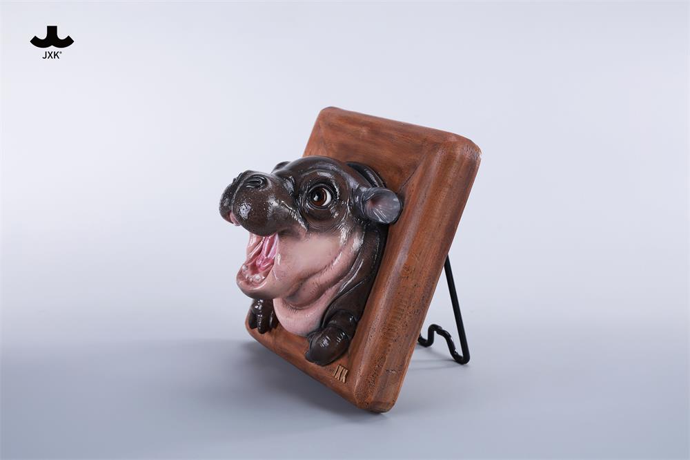 JXK Baby Hippos Photo frame Model