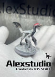 Alex Studio Troodon Painted Model