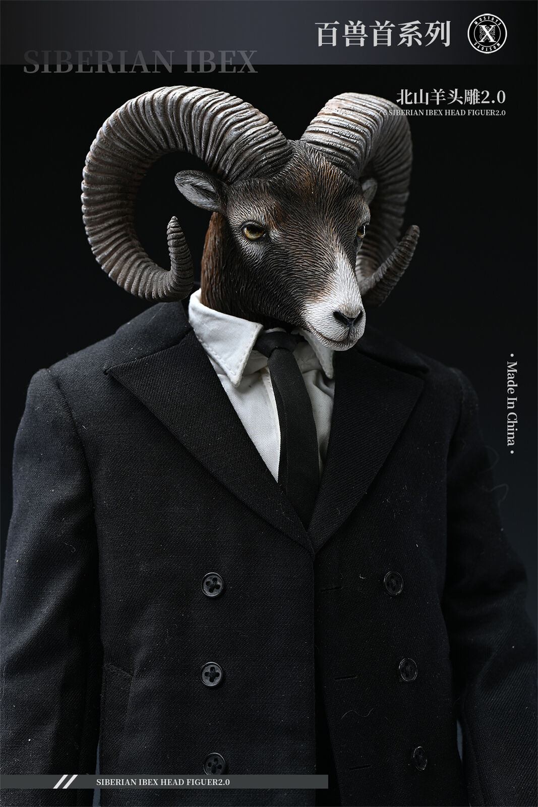 Mostoys 1/6 Siberian Ibex Head 2.0 Figure