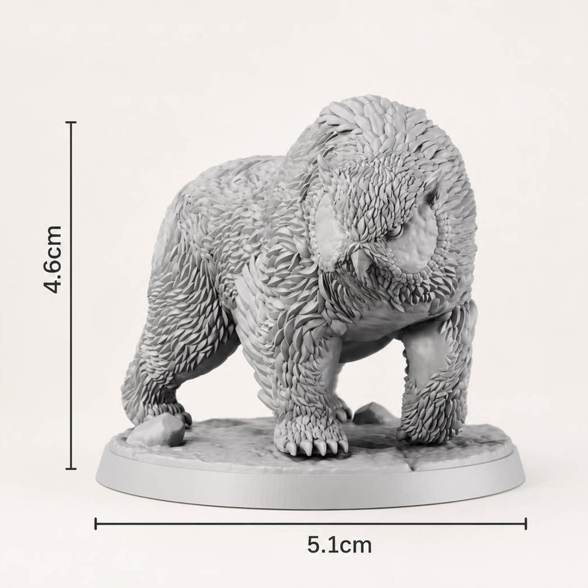 Amphicyon Miniature Figure Home Decor