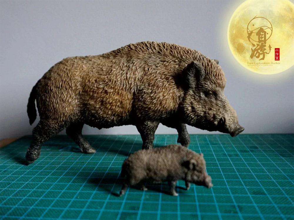 Free Exploration Wild Boar Model