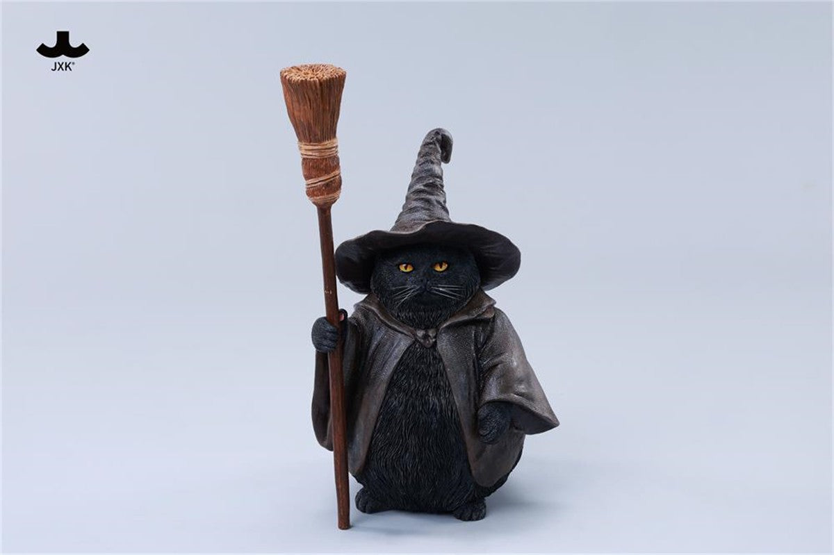 JXK 1/6 Magician Wizard Cat Figure
