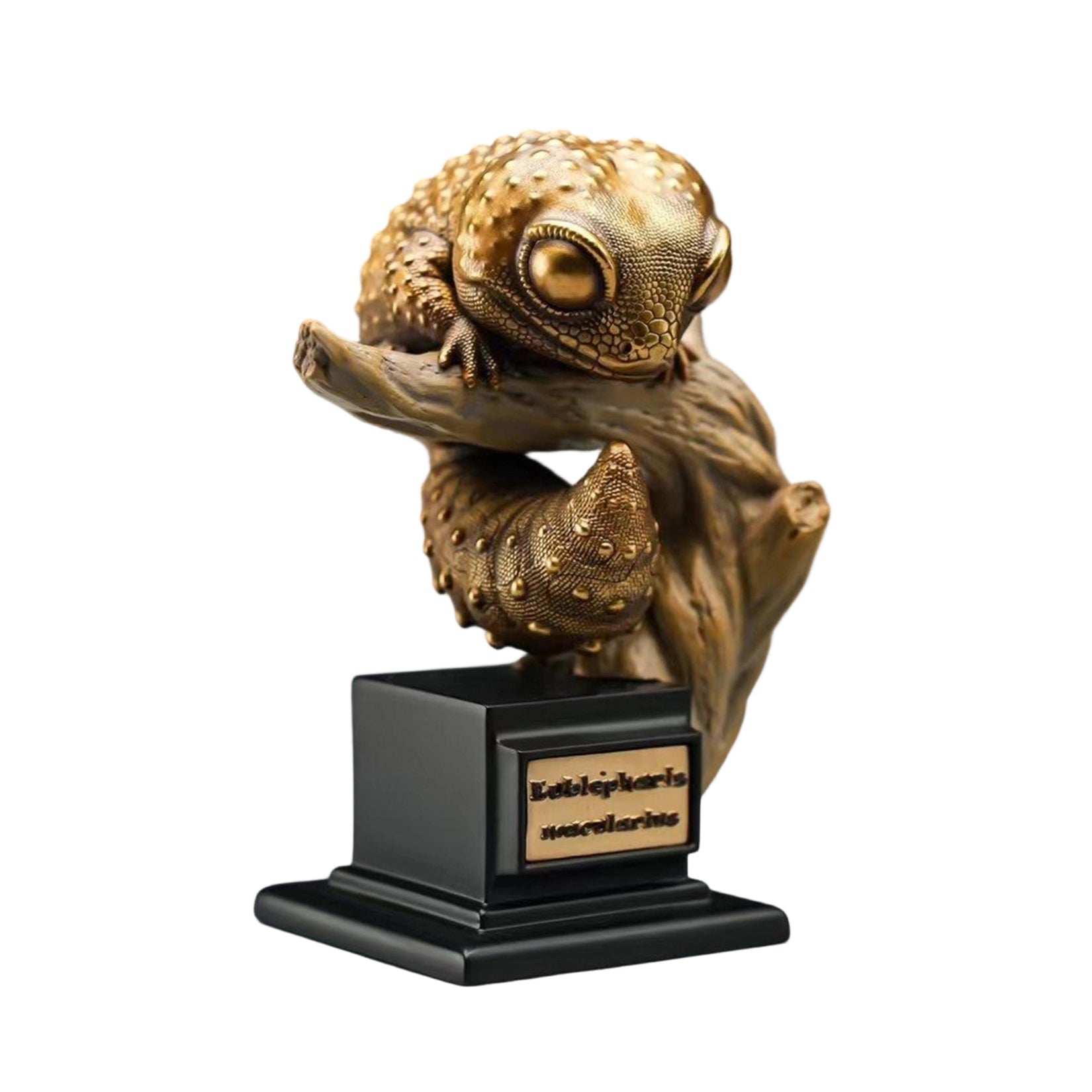 BOWUZHI Studio Bronze Gecko Figurines