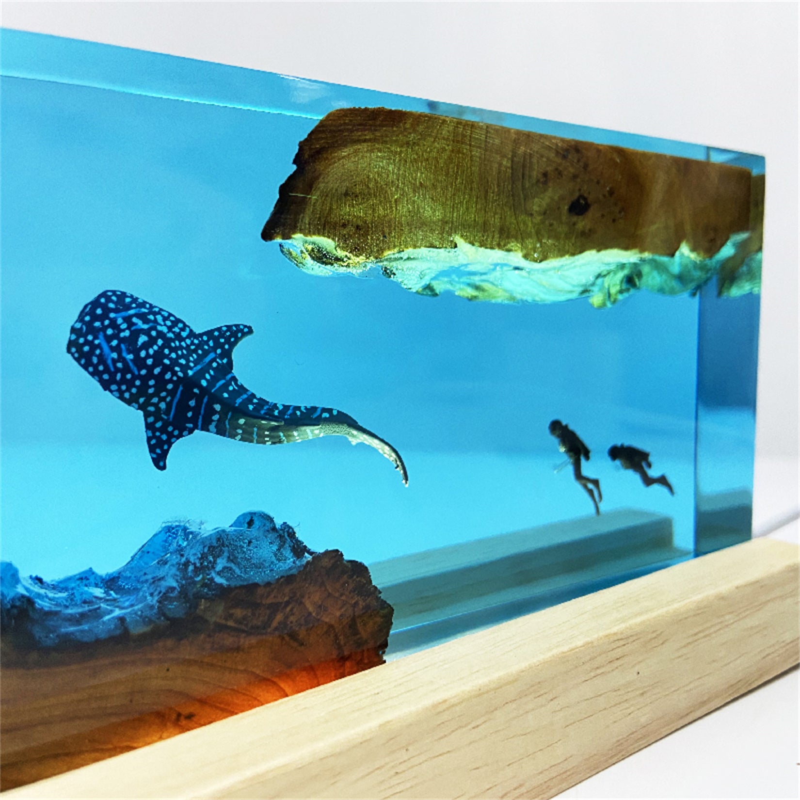 Resin Whale Shark Finished Ocean Model Scene Decoration