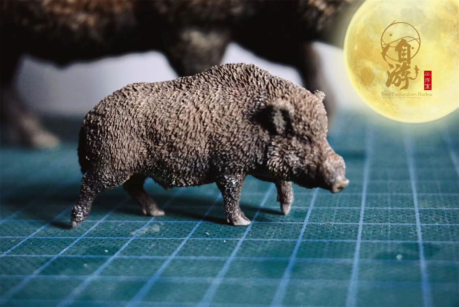 Free Exploration Wild Boar Model