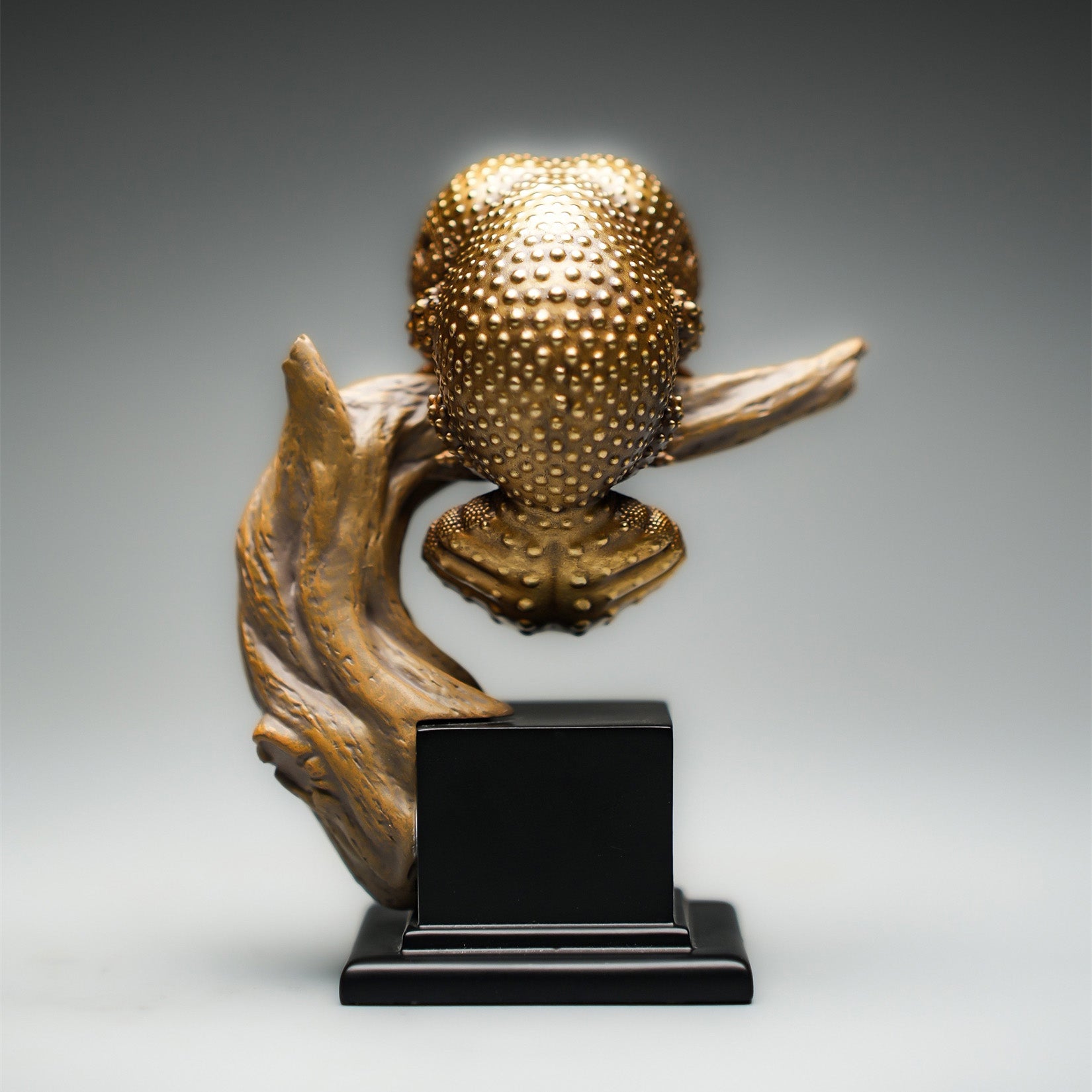 BOWUZHI Studio Bronze Gecko Figurines