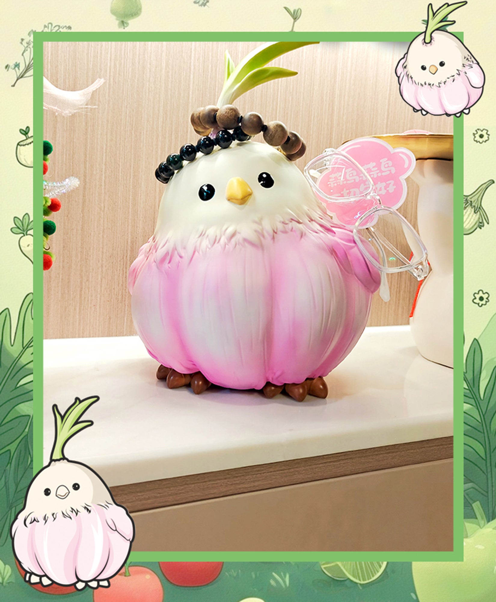 Plus Garlic Bird Model