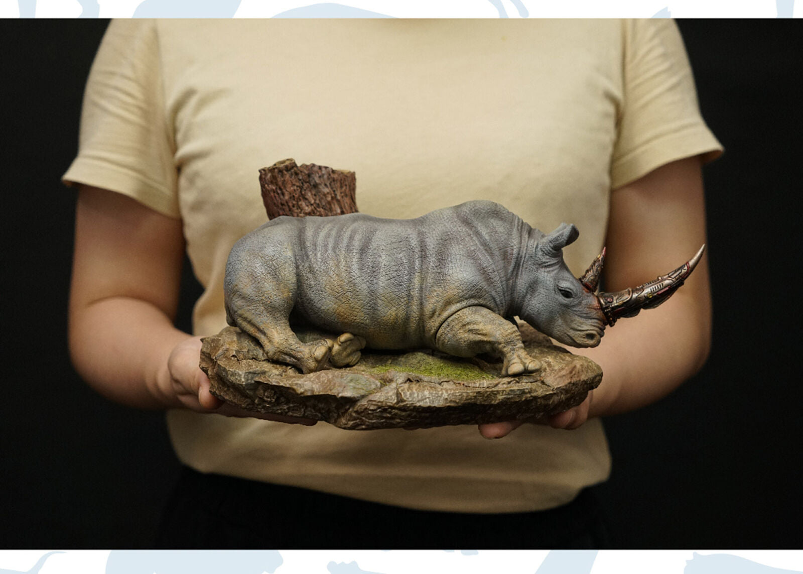 Animal Protection Act Studio Rhinoceros Horn Model