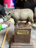 Alex Studio Sumatran Rhinoceros Painted Model