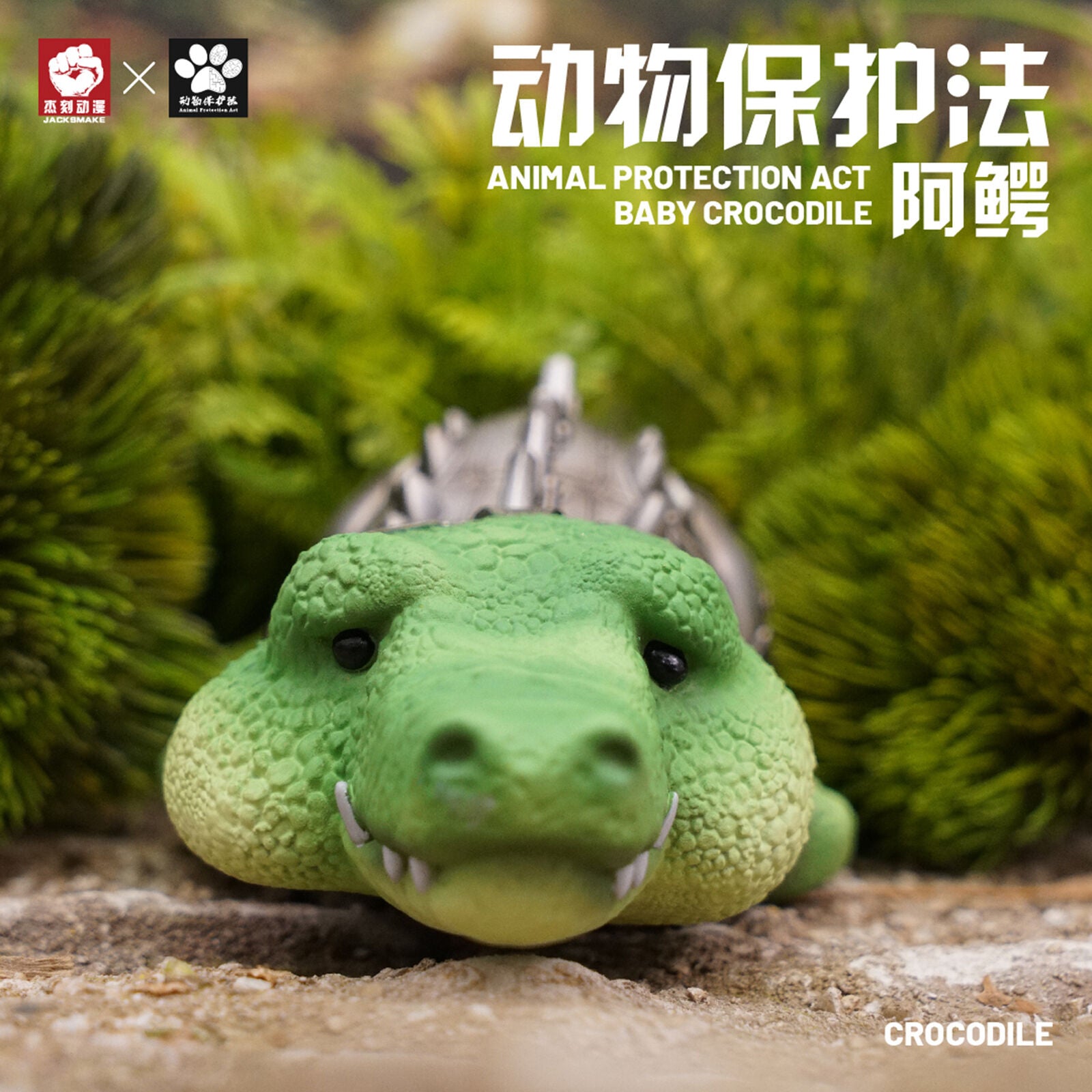 Animal Protection Act Studio Baby Crocodile Model