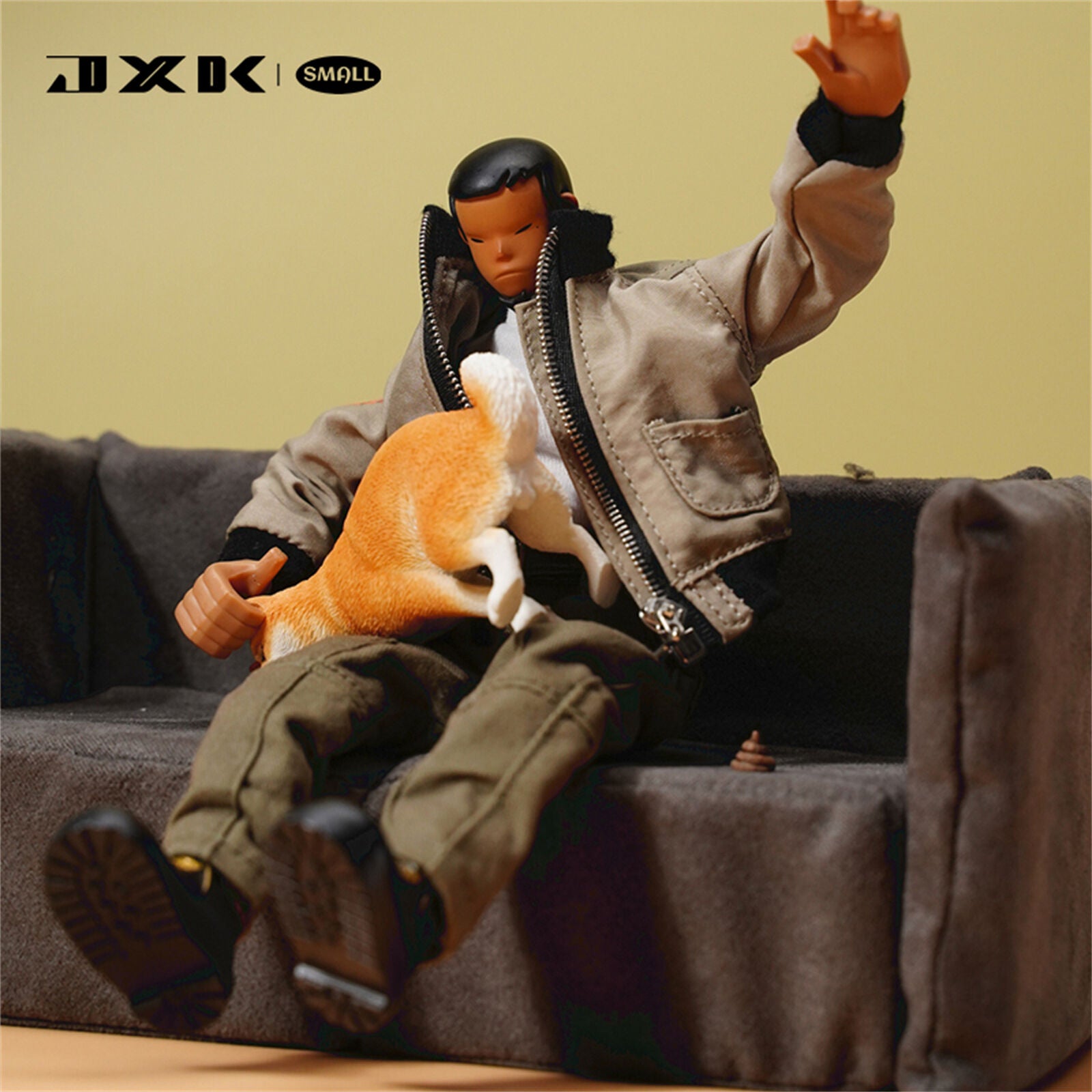 JXK 1/12 Shiba Inu Model