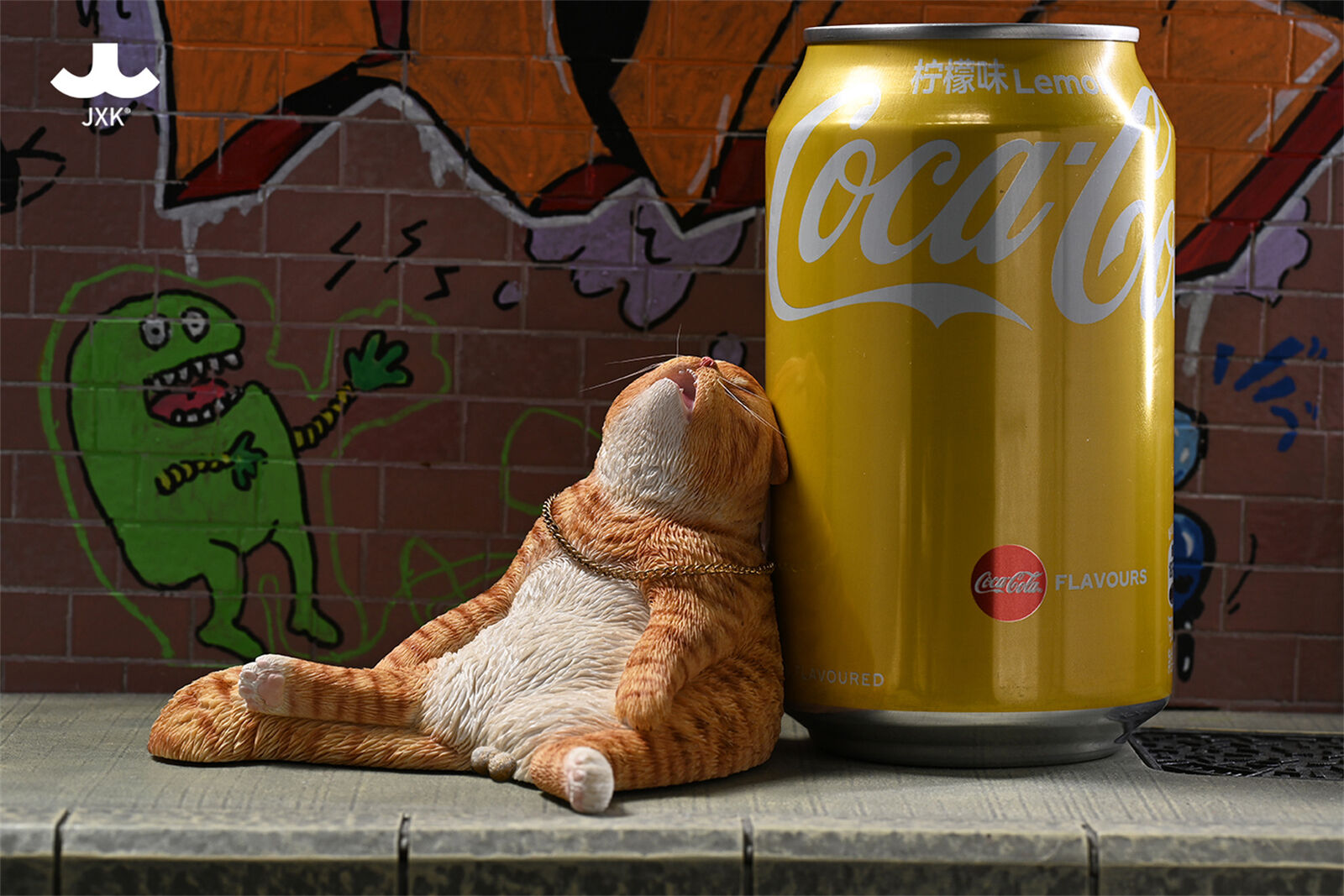 JXK 1/6 Drunken Cat Model