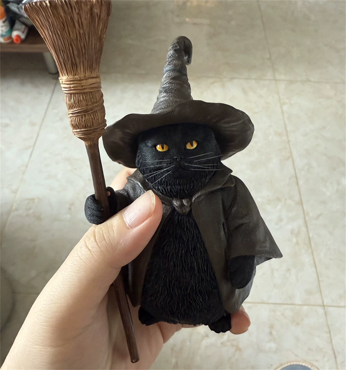 JXK 1/6 Magician Wizard Cat Figure