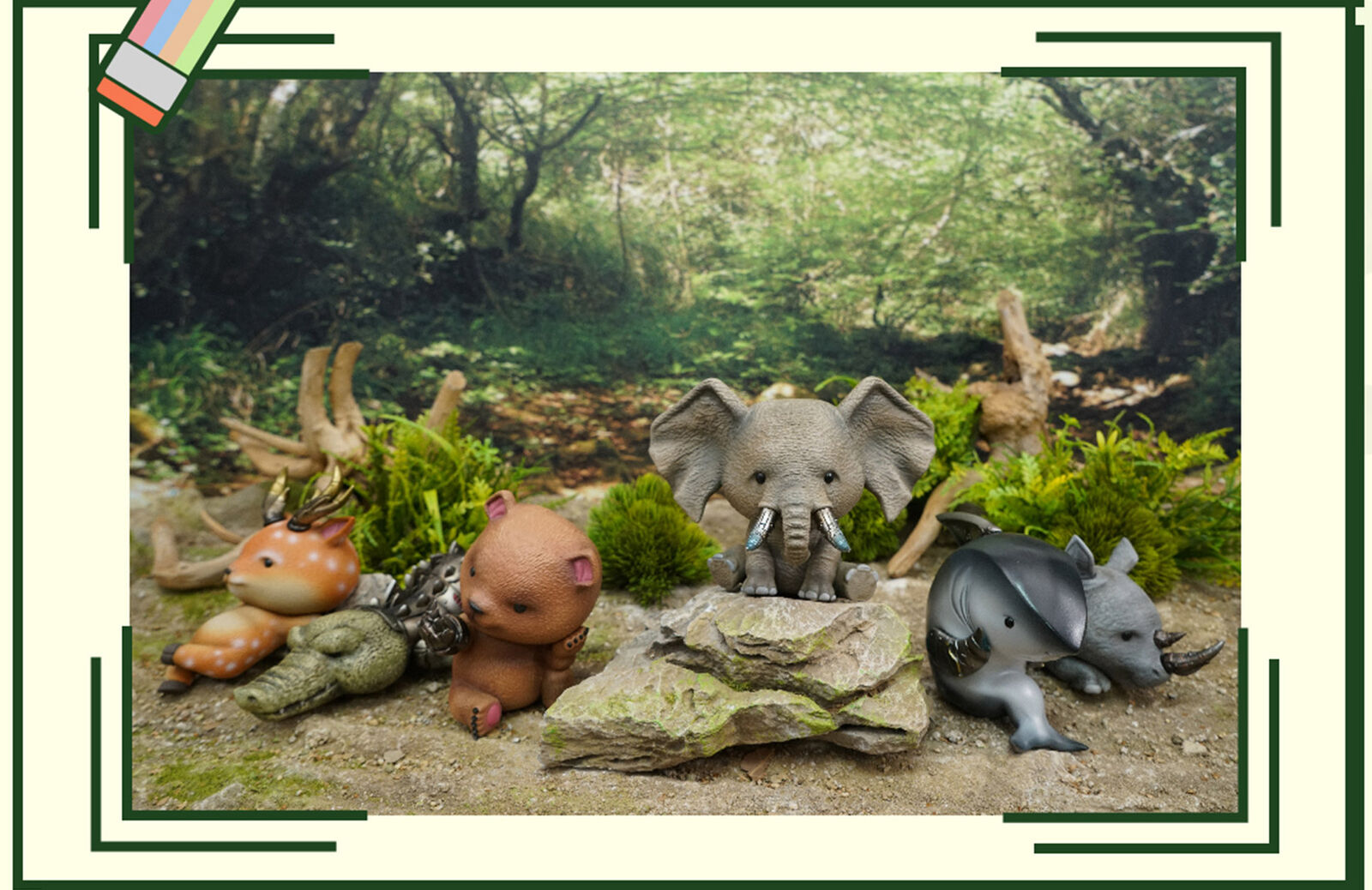 Animal Protection Act Studio Baby Elephant Model