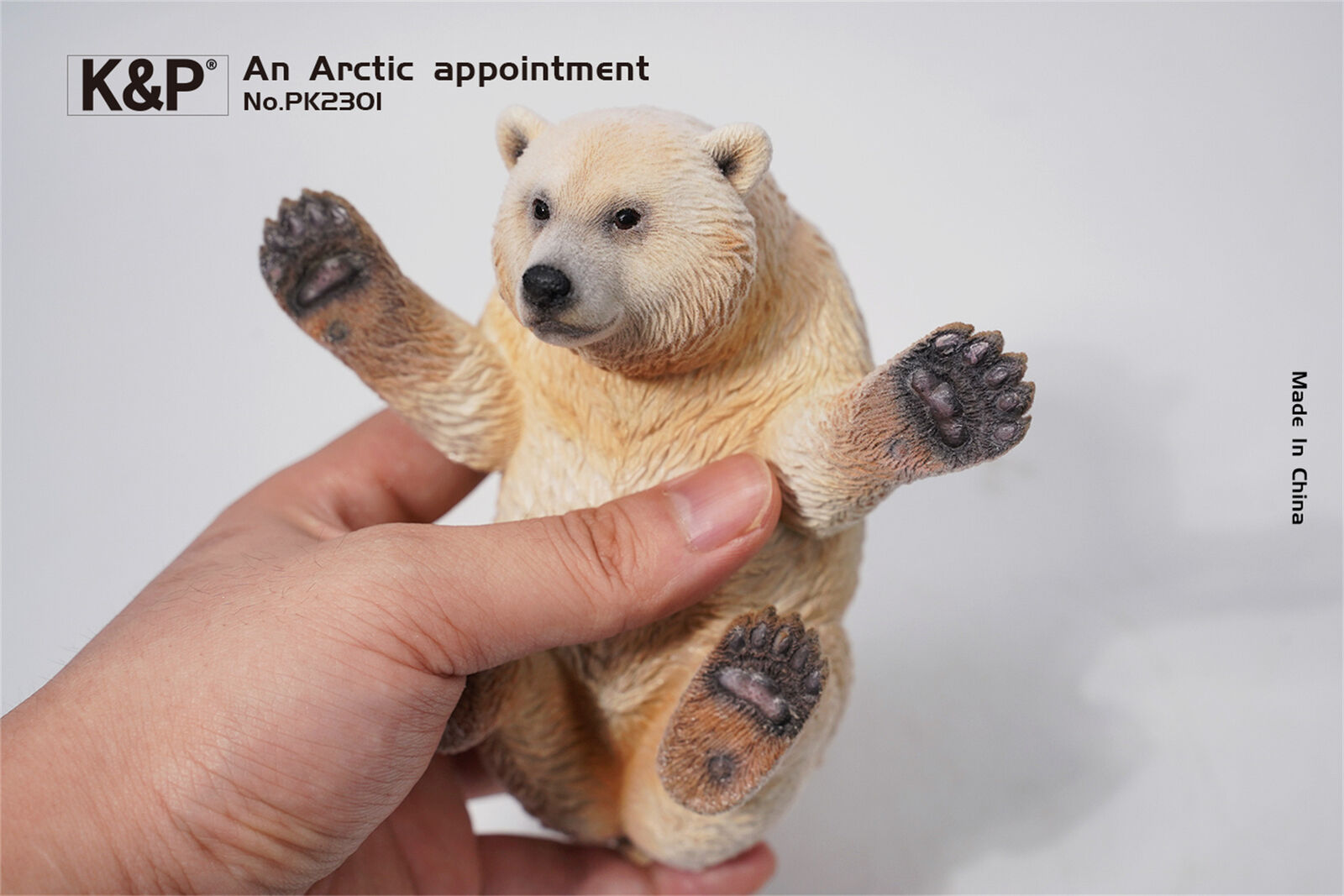 K&P An Arctic Appointment Polar Bear Penguins Scene Statue