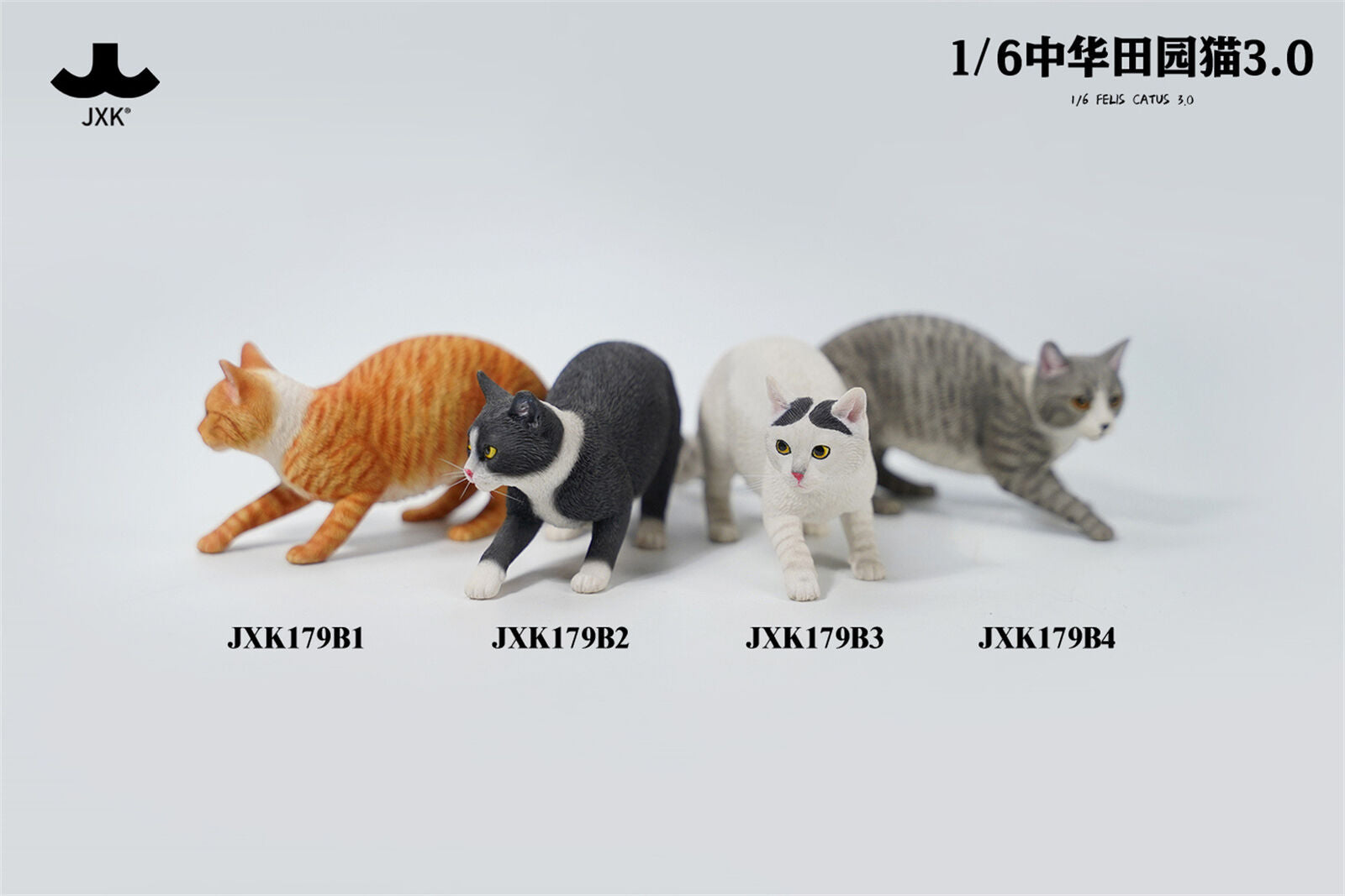 JXK 1/6 Chinese Garden Cat 3.0 Model