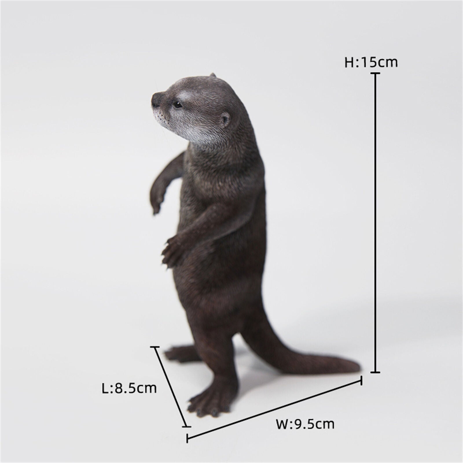 JXK 1/6 Eurasian River Otter Model