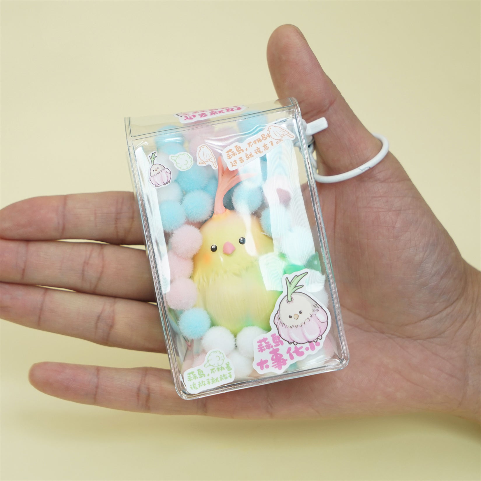 Garlic Bird Model Charm Creative Decoration Gift