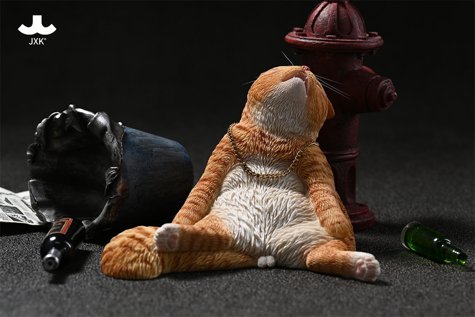 JXK 1/6 Drunken Cat Model