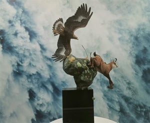 1/10 Golden Eagle VS Chamois Scene Model