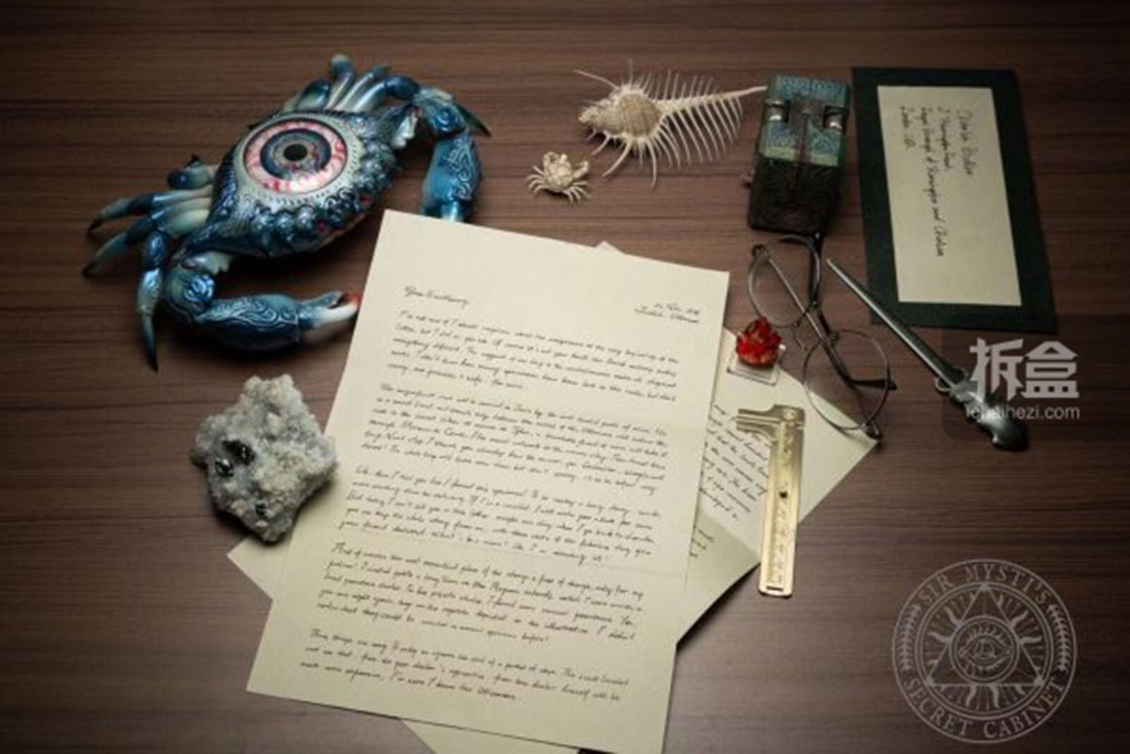 Sir Mysti’s Secret Cabinet Wicked Eye Crab Model