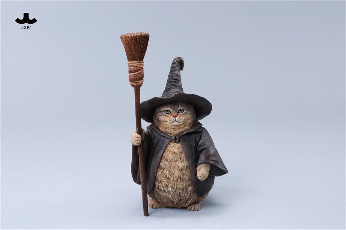 JXK 1/6 Magician Wizard Cat Figure