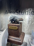 Alex Studio Old World Porcupine Painted Model