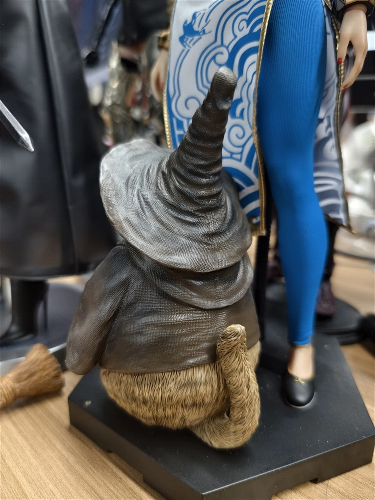 JXK 1/6 Magician Wizard Cat Figure