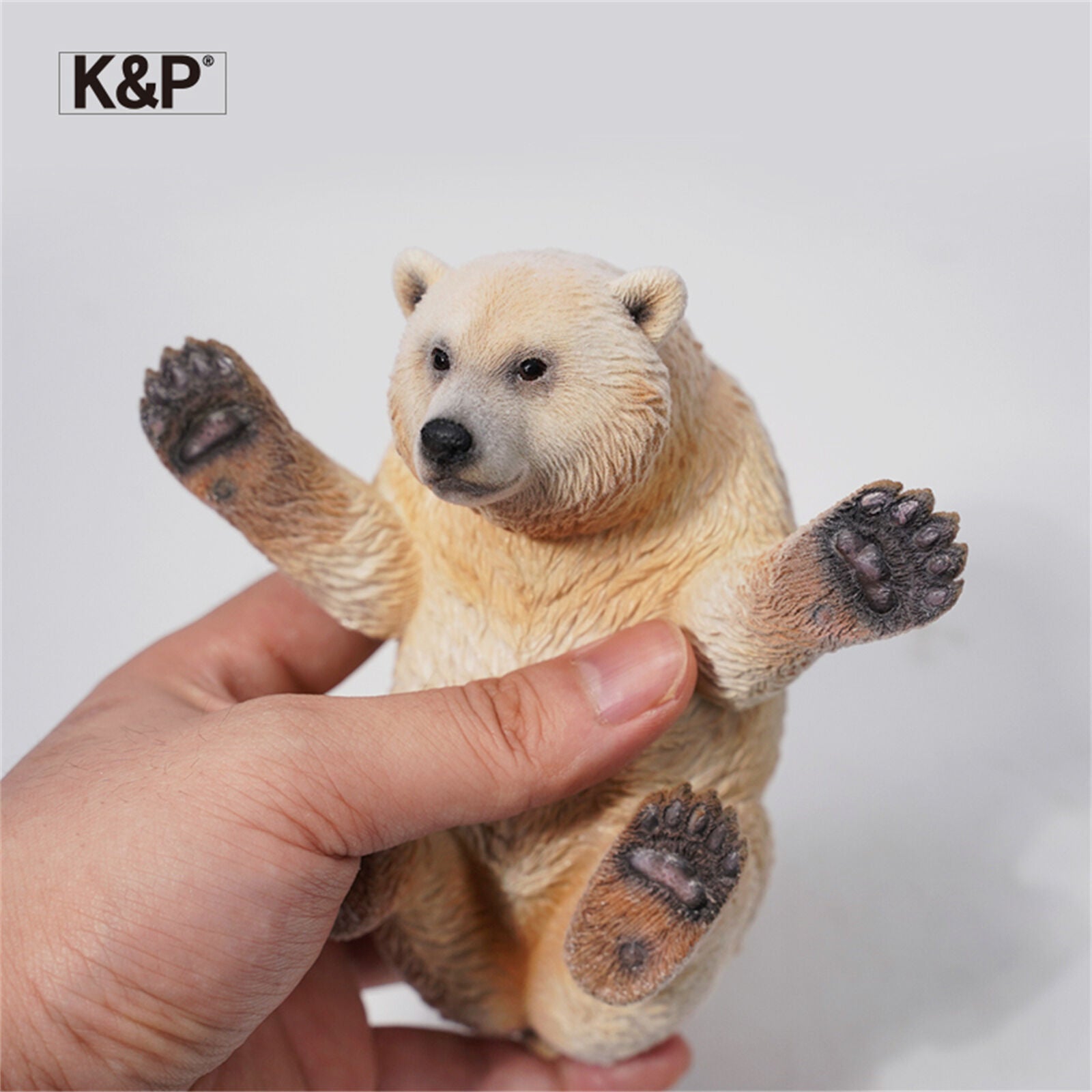 K&P An Arctic Appointment Polar Bear Penguins Scene Statue