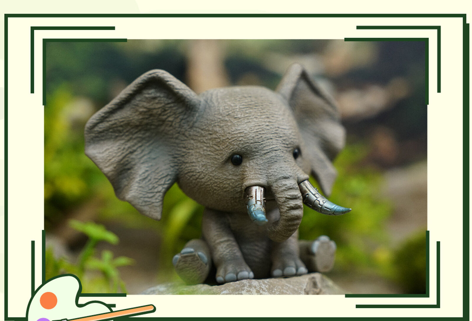 Animal Protection Act Studio Baby Elephant Model