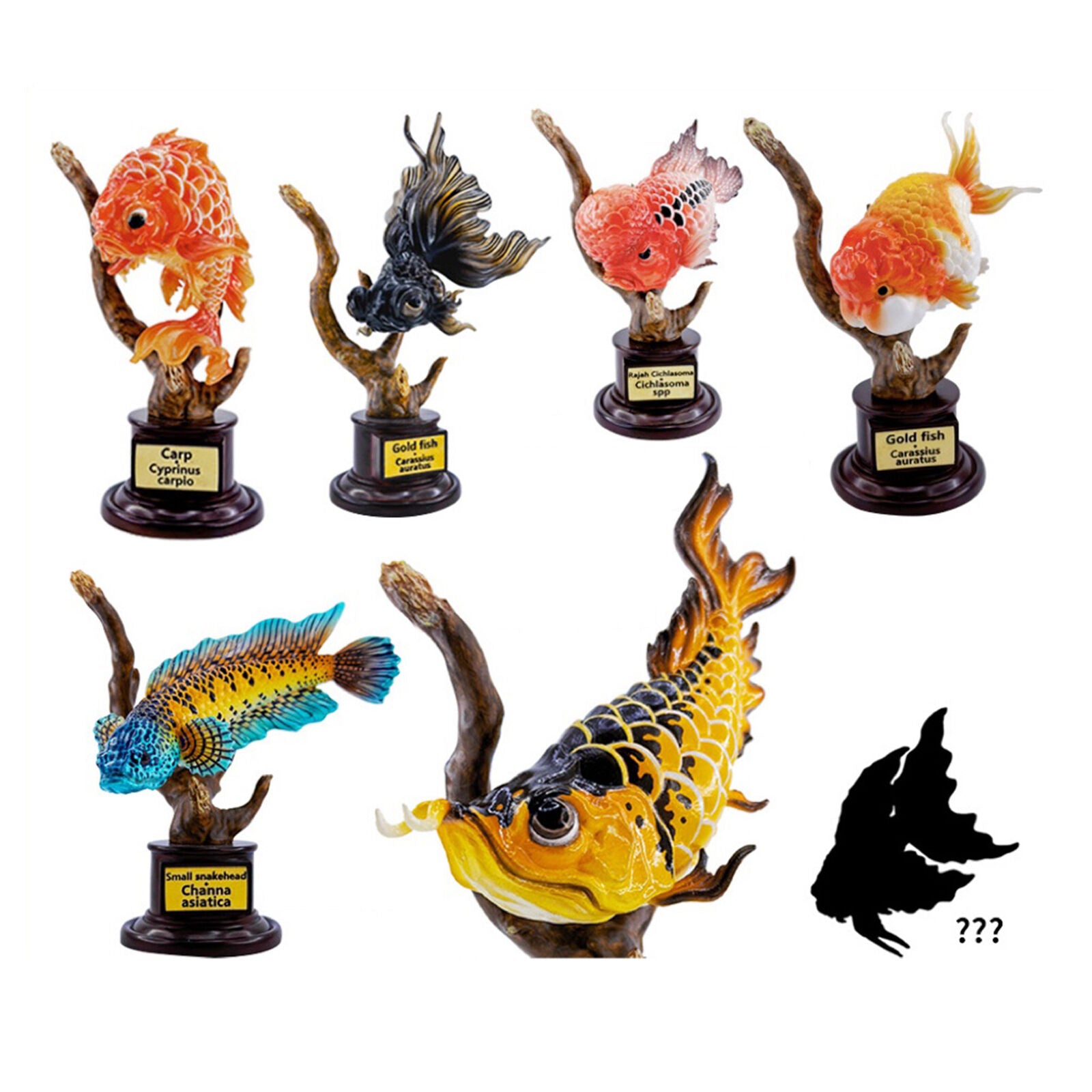 Things In The Pond Fish Blind Box Model