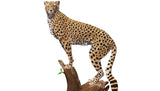 WANSHOU Hunting Leopard Scene Statue
