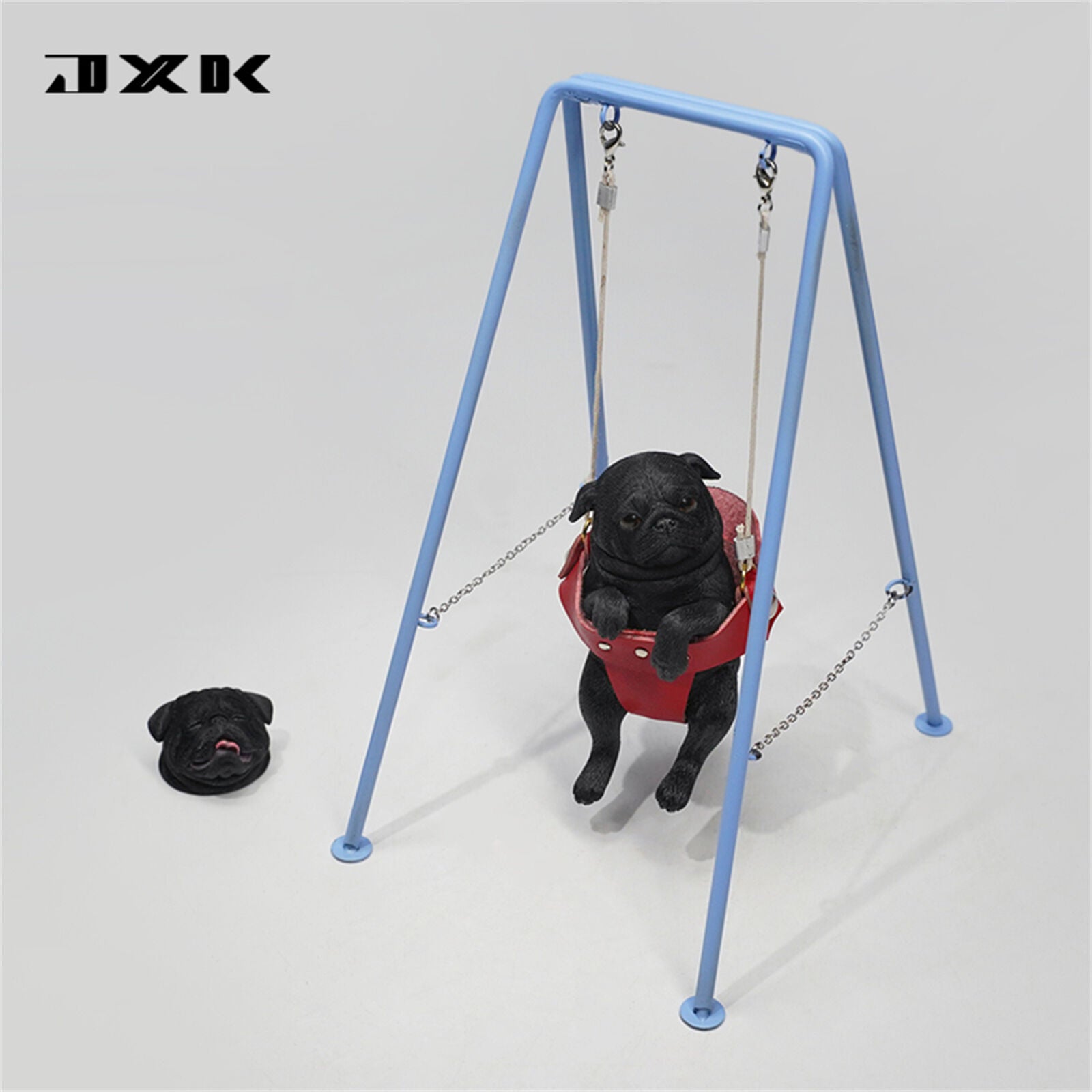 JXK 1/6 Pug on the Swing Model