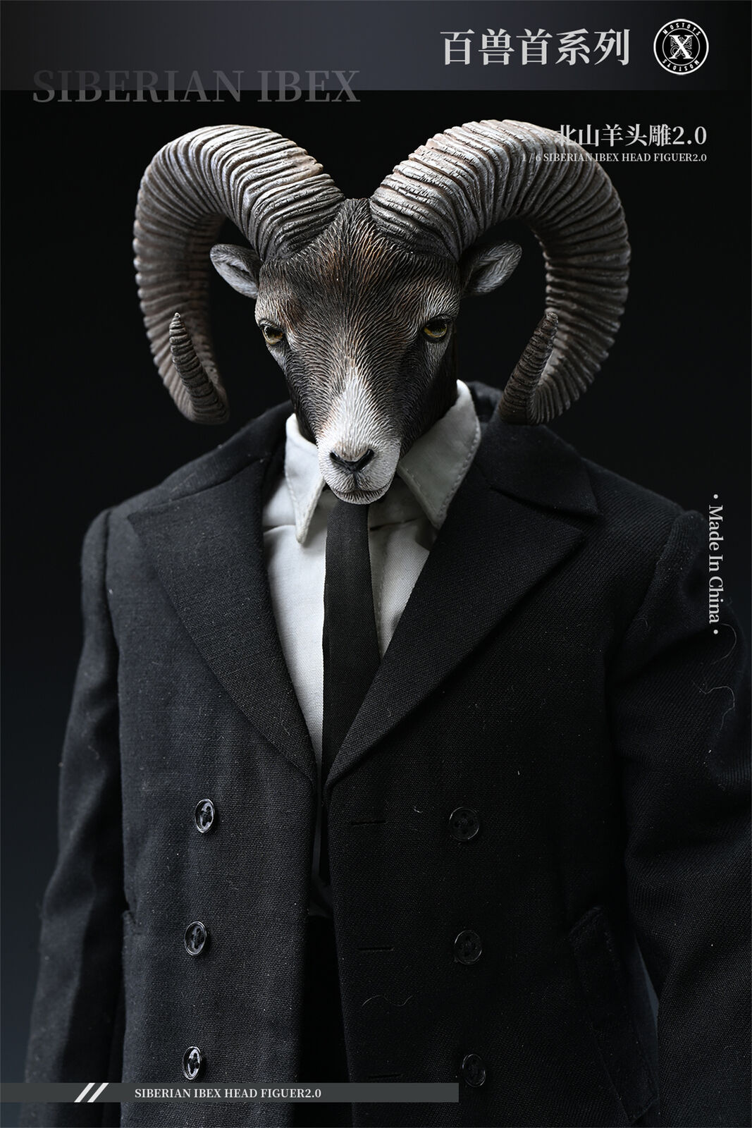 Mostoys 1/6 Siberian Ibex Head 2.0 Figure
