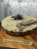 Alex Studio Old World Porcupine Painted Model