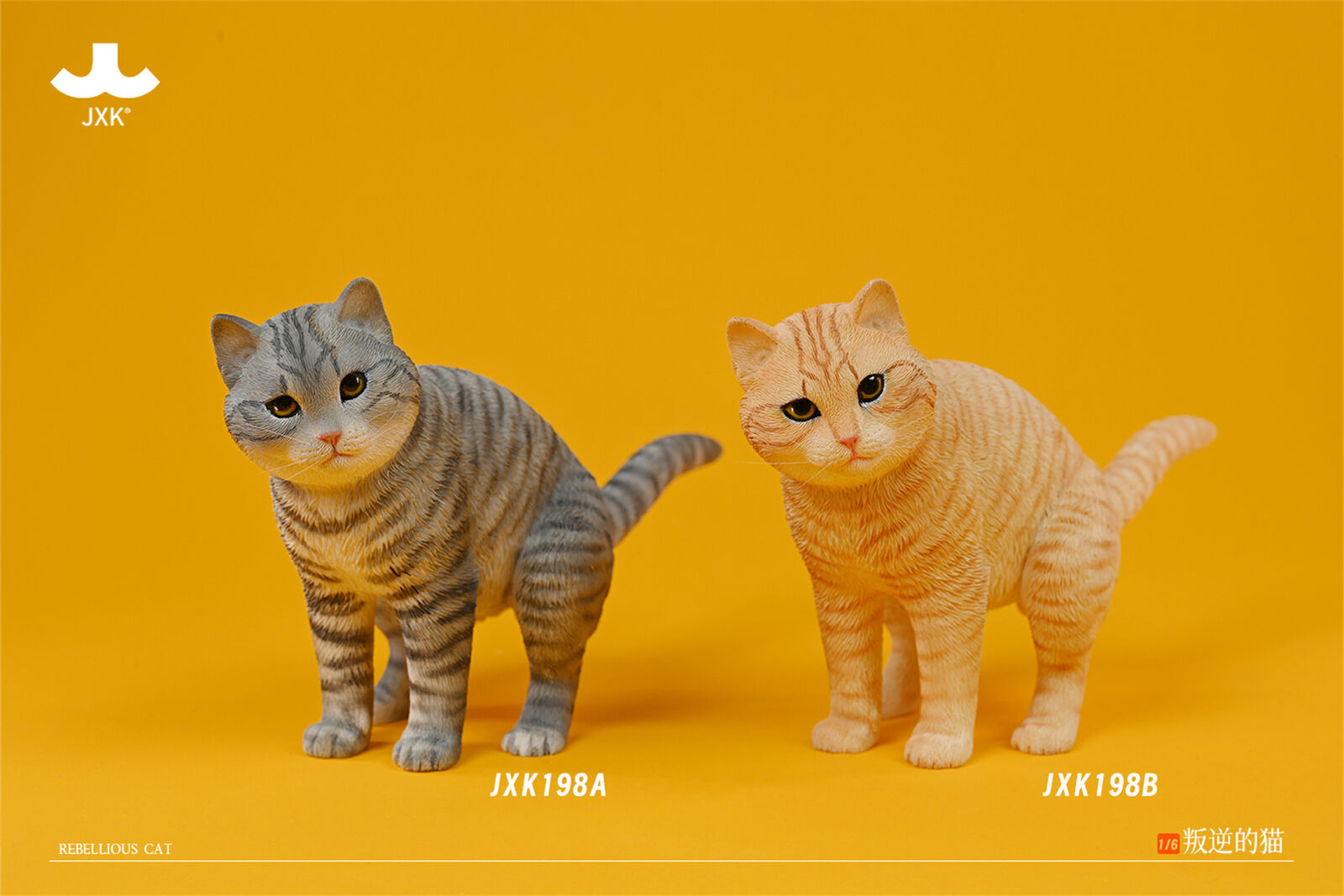 JXK 1/6 Rebellious Cat Model