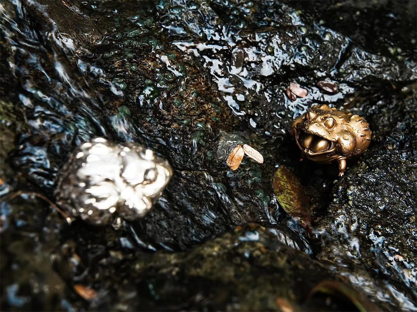 BOWUZHI Studio Toad Statue Frog Model