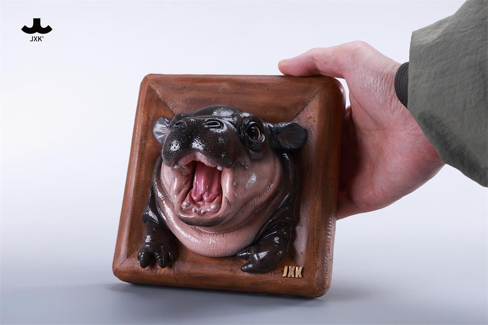 JXK Baby Hippos Photo frame Model