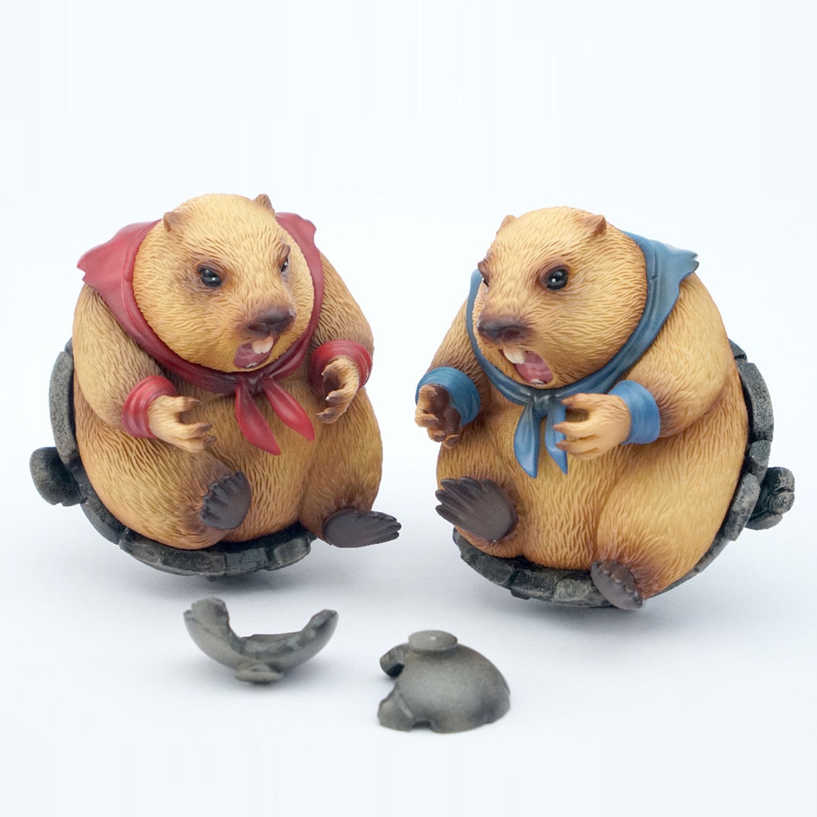 Marmots Model Resin Figure