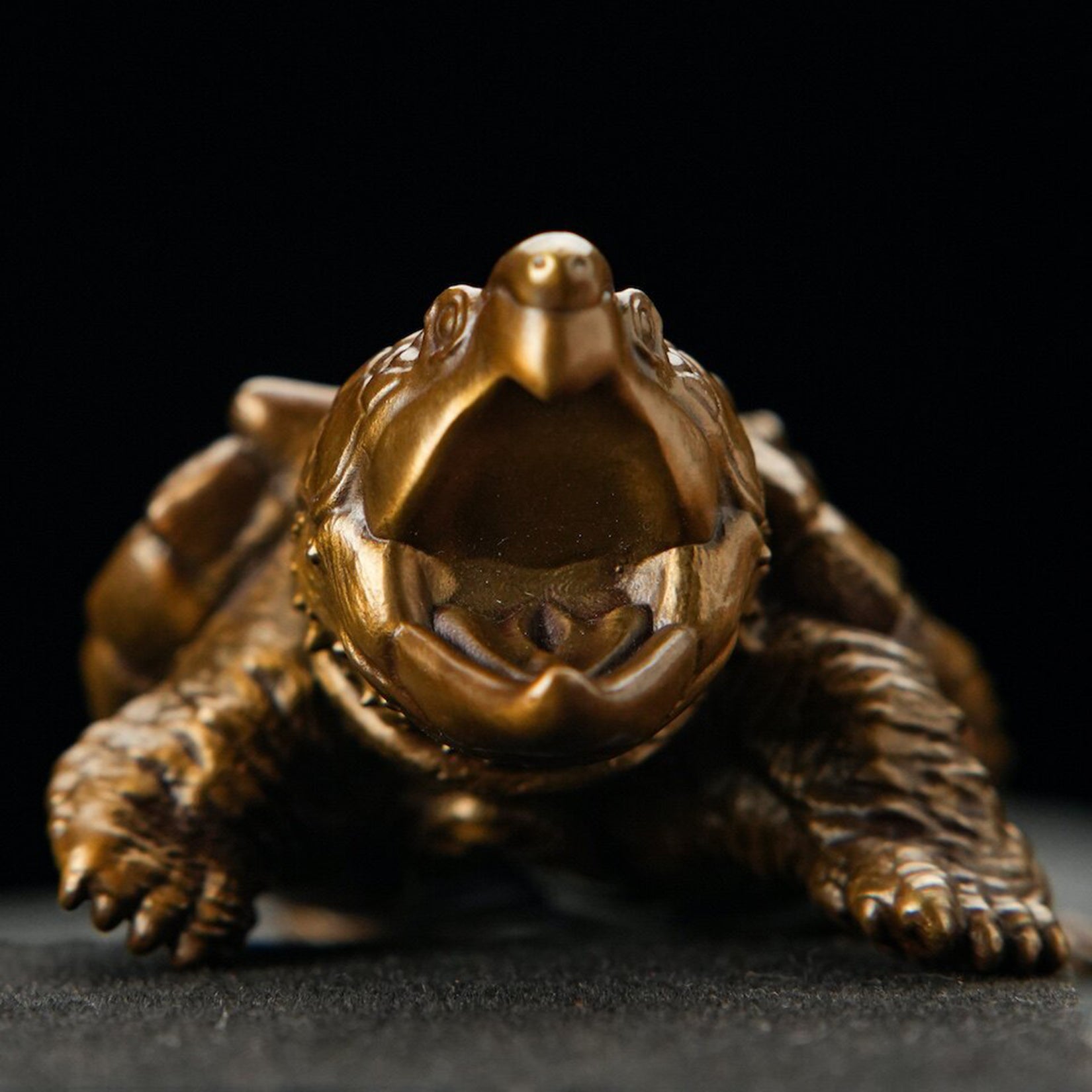BOWUZHI Studio Macrochelys Temminckii Bronze Model
