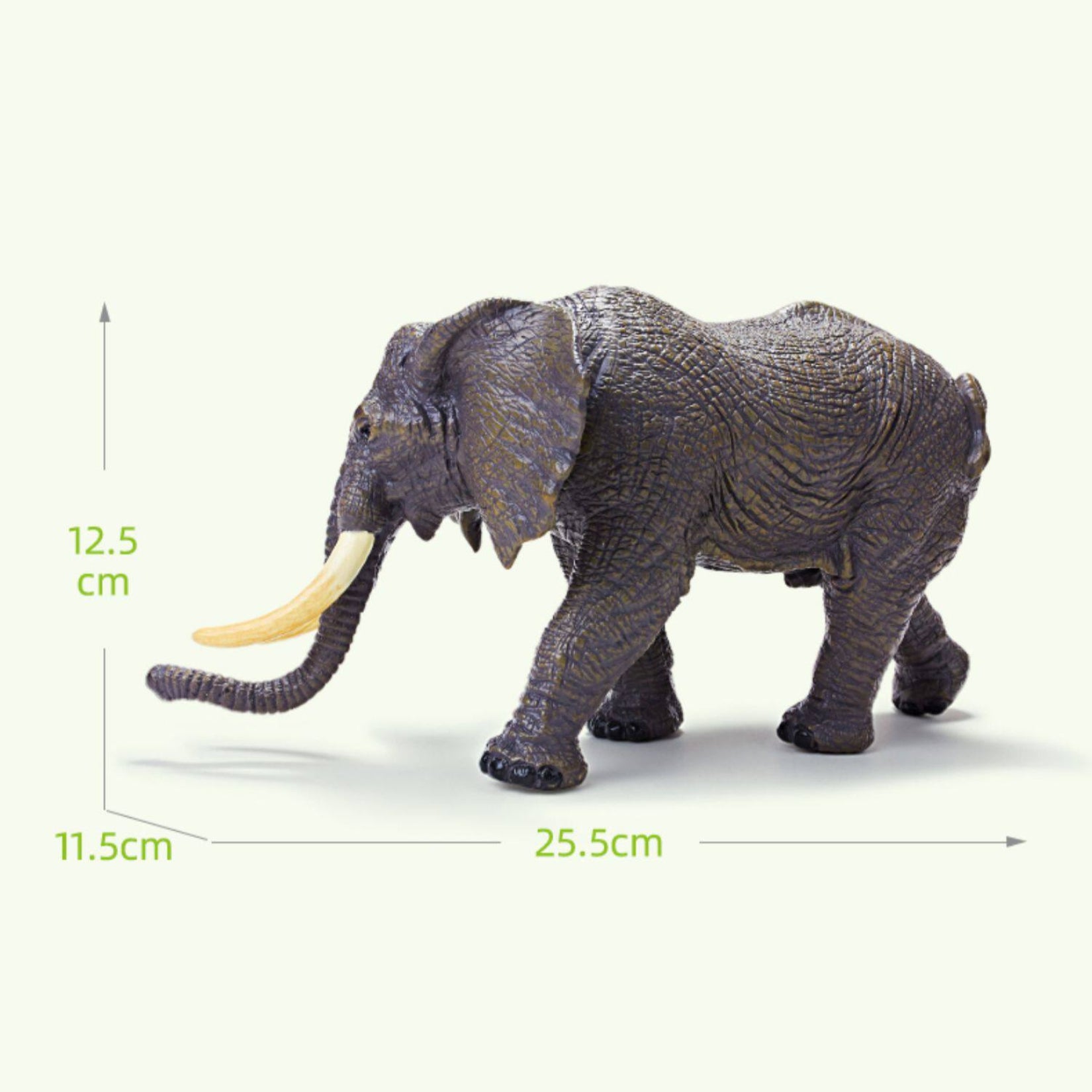 RECUR African Elephant  Model Animal Figure